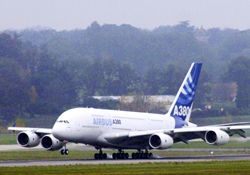 AIRBUS A380 ROTA DENEME UÇUŞLARINDA